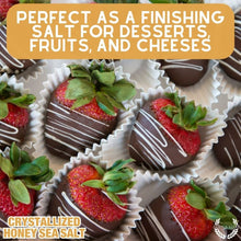 Load image into Gallery viewer, Crystallized Honey Sea Salt Gourmet Salts Gustus Vitae