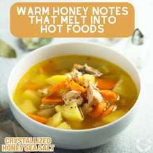 Load image into Gallery viewer, Crystallized Honey Sea Salt Gourmet Salts Gustus Vitae