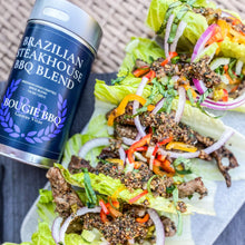 Load image into Gallery viewer, Deluxe Steak &amp; Beef BBQ Seasonings Collection - 3 Pack Gourmet Seasonings Gustus Vitae