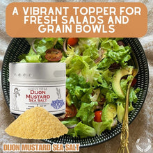 Load image into Gallery viewer, Dijon Mustard Sea Salt Gourmet Salts Gustus Vitae