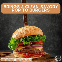 Load image into Gallery viewer, Dijon Mustard Sea Salt Gourmet Salts Gustus Vitae