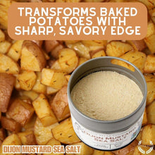 Load image into Gallery viewer, Dijon Mustard Sea Salt Gourmet Salts Gustus Vitae