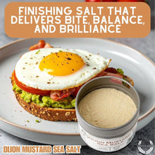 Load image into Gallery viewer, Dijon Mustard Sea Salt Gourmet Salts Gustus Vitae