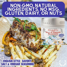 Load image into Gallery viewer, English-Style Savory Salt &amp; Vinegar Seasoning Gourmet Seasonings Gustus Vitae