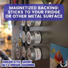 Load image into Gallery viewer, English-Style Savory Salt &amp; Vinegar Seasoning Gourmet Seasonings Gustus Vitae