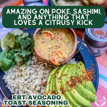 Load image into Gallery viewer, Everything But The Avocado Toast Gourmet Seasonings Gustus Vitae