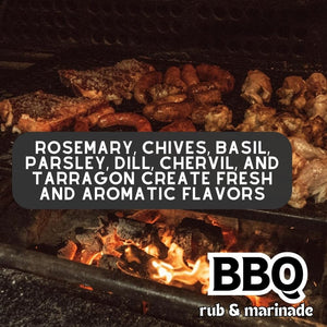 Everything But The BBQ Rub & Marinade Bougie BBQ Gustus Vitae