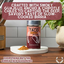 Load image into Gallery viewer, Everything But The Birria Taco Seasoning | Mexican Style Seasoning Gustus Vitae