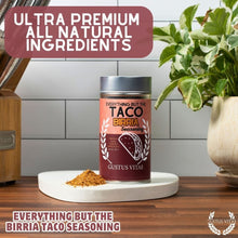 Load image into Gallery viewer, Everything But The Birria Taco Seasoning | Mexican Style Seasoning Gustus Vitae