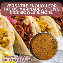 Load image into Gallery viewer, Everything But The Birria Taco Seasoning | Mexican Style Seasoning Gustus Vitae