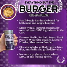 Load image into Gallery viewer, Everything But The Burger Seasoning Bougie BBQ Gustus Vitae