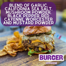 Load image into Gallery viewer, Everything But The Burger Seasoning Bougie BBQ Gustus Vitae