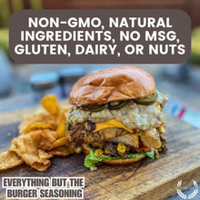 Load image into Gallery viewer, Everything But The Burger Seasoning | Gustus Vitae Gourmet Seasonings Gustus Vitae