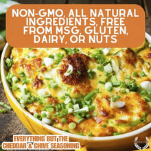 Load image into Gallery viewer, Everything But The Cheddar &amp; Chive Seasoning Gourmet Seasonings Gustus Vitae