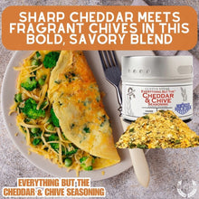 Load image into Gallery viewer, Everything But The Cheddar &amp; Chive Seasoning Gourmet Seasonings Gustus Vitae
