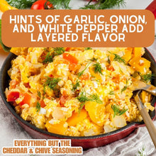 Load image into Gallery viewer, Everything But The Cheddar &amp; Chive Seasoning Gourmet Seasonings Gustus Vitae