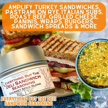 Load image into Gallery viewer, Everything But The Deli Sandwich Seasoning Gustus Vitae