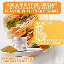 Load image into Gallery viewer, Everything But The Deli Sandwich Seasoning Gustus Vitae