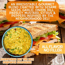 Load image into Gallery viewer, Everything But The Deli Sandwich Seasoning Gustus Vitae