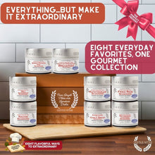 Load image into Gallery viewer, Everything But The Ordinary | Luxury Seasoning Gift Set of 8 Collections &amp; Gift Sets Gustus Vitae