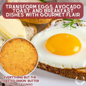 Everything But The Toasted Onion Butter Herbs & Seasoning Gourmet Seasonings Gustus Vitae