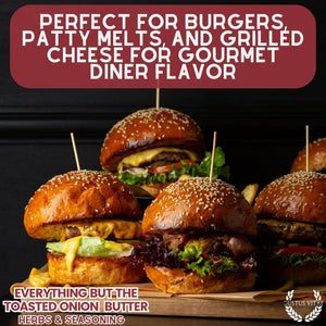 Everything But The Toasted Onion Butter Herbs & Seasoning Gourmet Seasonings Gustus Vitae