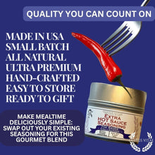 Load image into Gallery viewer, Extra Hot Sauce Seasoning | Sauce Collection Seasonings Gustus Vitae