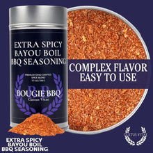 Load image into Gallery viewer, Extra Spicy Bayou Boil BBQ Seasoning Bougie BBQ Gustus Vitae