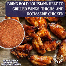 Load image into Gallery viewer, Extra Spicy Bayou Boil BBQ Seasoning Bougie BBQ Gustus Vitae