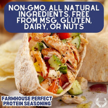 Load image into Gallery viewer, Farmhouse Perfect Protein Seasoning Gourmet Seasonings Gustus Vitae