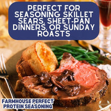 Load image into Gallery viewer, Farmhouse Perfect Protein Seasoning Gourmet Seasonings Gustus Vitae