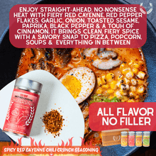 Load image into Gallery viewer, Fiery Hot Chili Crunch Seasoning Bunch | Gift Packed Set of 4 Collections &amp; Gift Sets Gustus Vitae