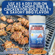 Load image into Gallery viewer, Forever Summer: All American Zesty All Purpose Grilling Seasoning Gustus Vitae