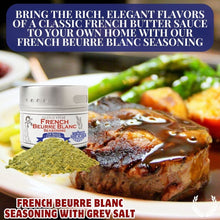Load image into Gallery viewer, French Beurre Blanc Seasoning with Grey Salt | Sauce Collection Seasonings Gustus Vitae