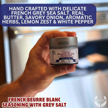 Load image into Gallery viewer, French Beurre Blanc Seasoning with Grey Salt | Sauce Collection Seasonings Gustus Vitae