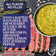 Load image into Gallery viewer, French Beurre Blanc Seasoning with Grey Salt | Sauce Collection Seasonings Gustus Vitae