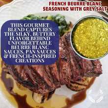 Load image into Gallery viewer, French Beurre Blanc Seasoning with Grey Salt | Sauce Collection Seasonings Gustus Vitae