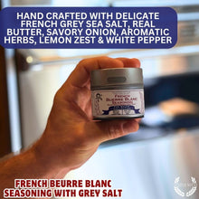 Load image into Gallery viewer, French Beurre Blanc Seasoning with Grey Salt | Sauce Collection Seasonings Gustus Vitae