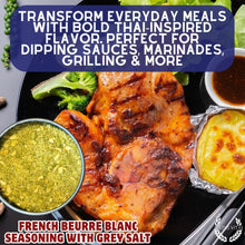 Load image into Gallery viewer, French Beurre Blanc Seasoning with Grey Salt | Sauce Collection Seasonings Gustus Vitae