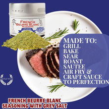Load image into Gallery viewer, French Beurre Blanc Seasoning with Grey Salt | Sauce Collection Seasonings Gustus Vitae