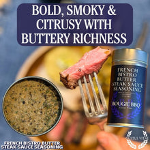 Load image into Gallery viewer, French Bistro Butter Steak Sauce Seasoning | Bougie BBQ Rub Gustus Vitae