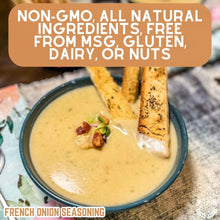 Load image into Gallery viewer, French Onion Seasoning Gourmet Seasonings Gustus Vitae