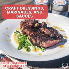 Load image into Gallery viewer, French Seasoning Gift Set - Tastes of France - Artisanal Spice Blends Six Pack Collections &amp; Gift Sets Gustus Vitae