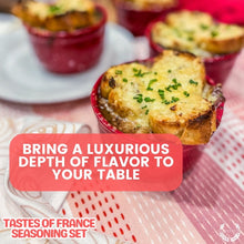 Load image into Gallery viewer, French Seasoning Gift Set - Tastes of France - Artisanal Spice Blends Six Pack Collections &amp; Gift Sets Gustus Vitae
