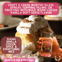Load image into Gallery viewer, French Vanilla Swirl Coffee Sugar | Sweet Delights: Gourmet Sugar &amp; Spice Gustus Vitae