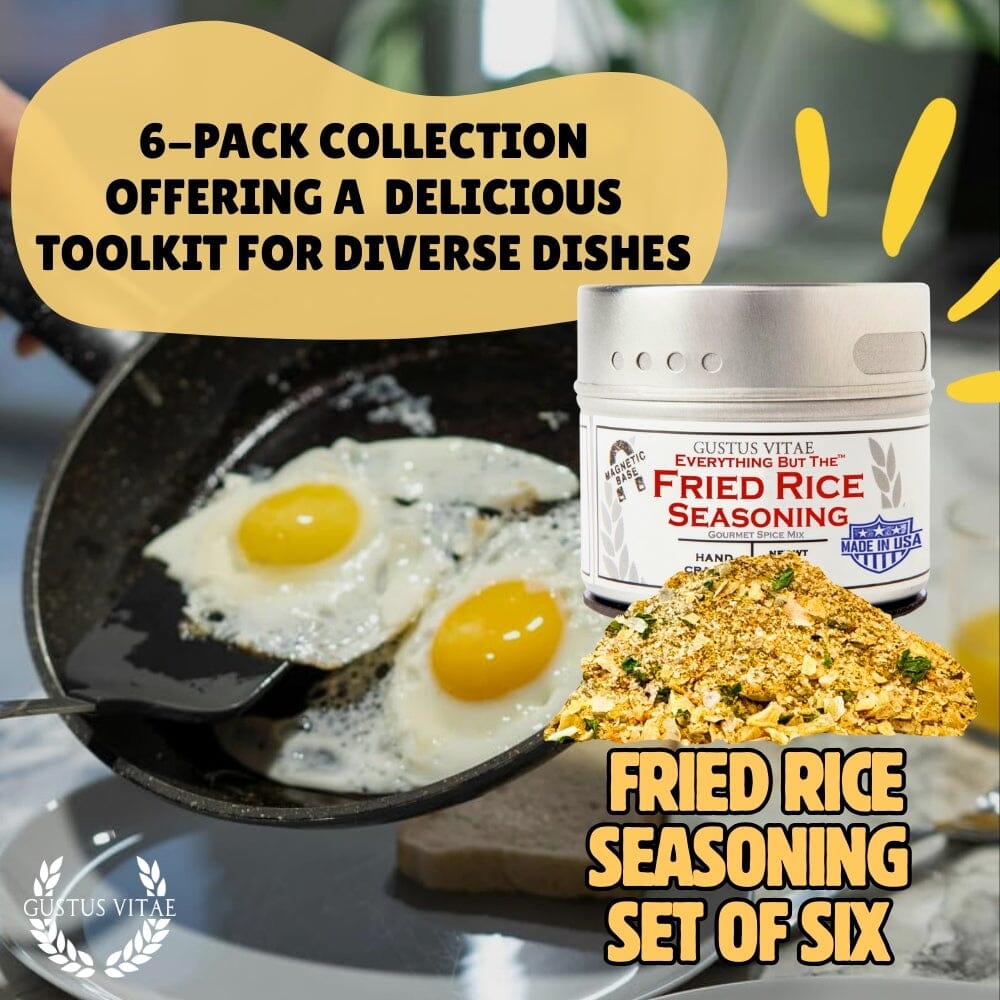 Fried Rice Collection Breakfast & Brunch Seasoning Set | Gustus Vitae