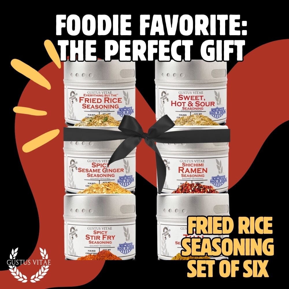 Fried Rice Collection Breakfast & Brunch Seasoning Set | Gustus Vitae