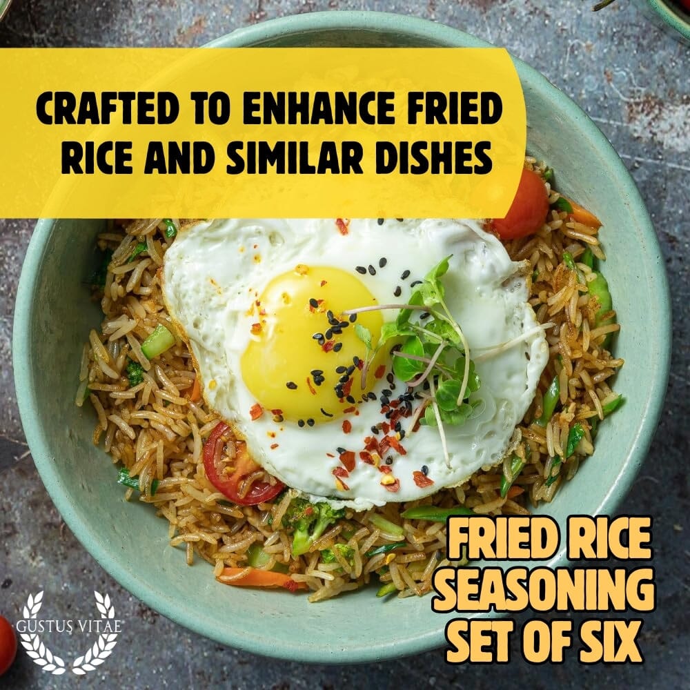Fried Rice Collection Breakfast & Brunch Seasoning Set | Gustus Vitae