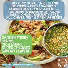 Load image into Gallery viewer, Garden Guard Superfood Seasoning | All Purpose Vitality Blend Gustus Vitae