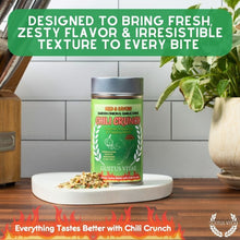 Load image into Gallery viewer, Garden Onion &amp; Garlic Chive Chili Crunch Seasoning Gustus Vitae